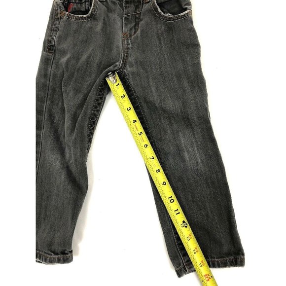 Quicksilver Girls Toddler Jeans Pants 4T Black Charcoal Stonewash Skinny Leg - Picture 12 of 12